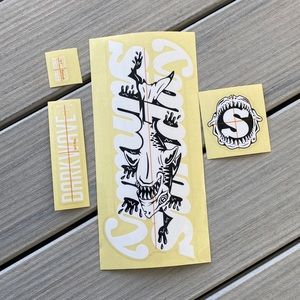 COPY - SUNDAY BMX DARKWAVE STICKER FRAME KIT MATTE FINISH BICYCLE STICKERS BROC…